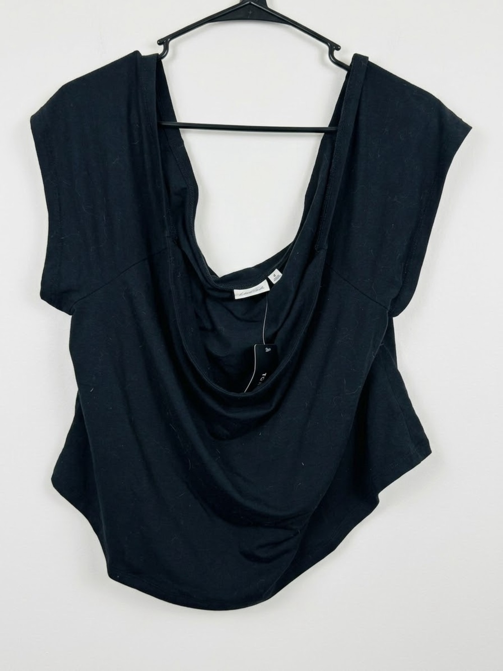 NWT Torrid Lovesick Black Off Shoulder Crop Top Size 4